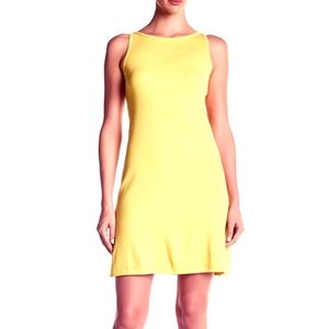 NORDSTROM Catherine Malandrino A-Line yellow dress